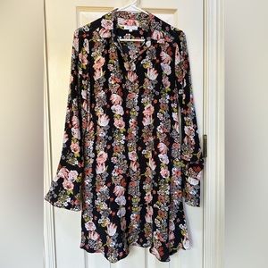 Equipment Femme Daphne silk shirt dress. XS. Chic+easy. Excellent condition.